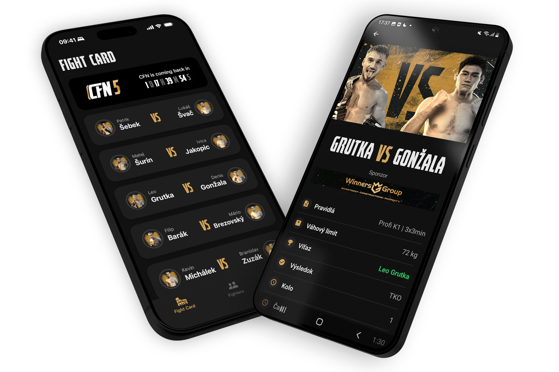 Aplikácia Colosseum Fight Night