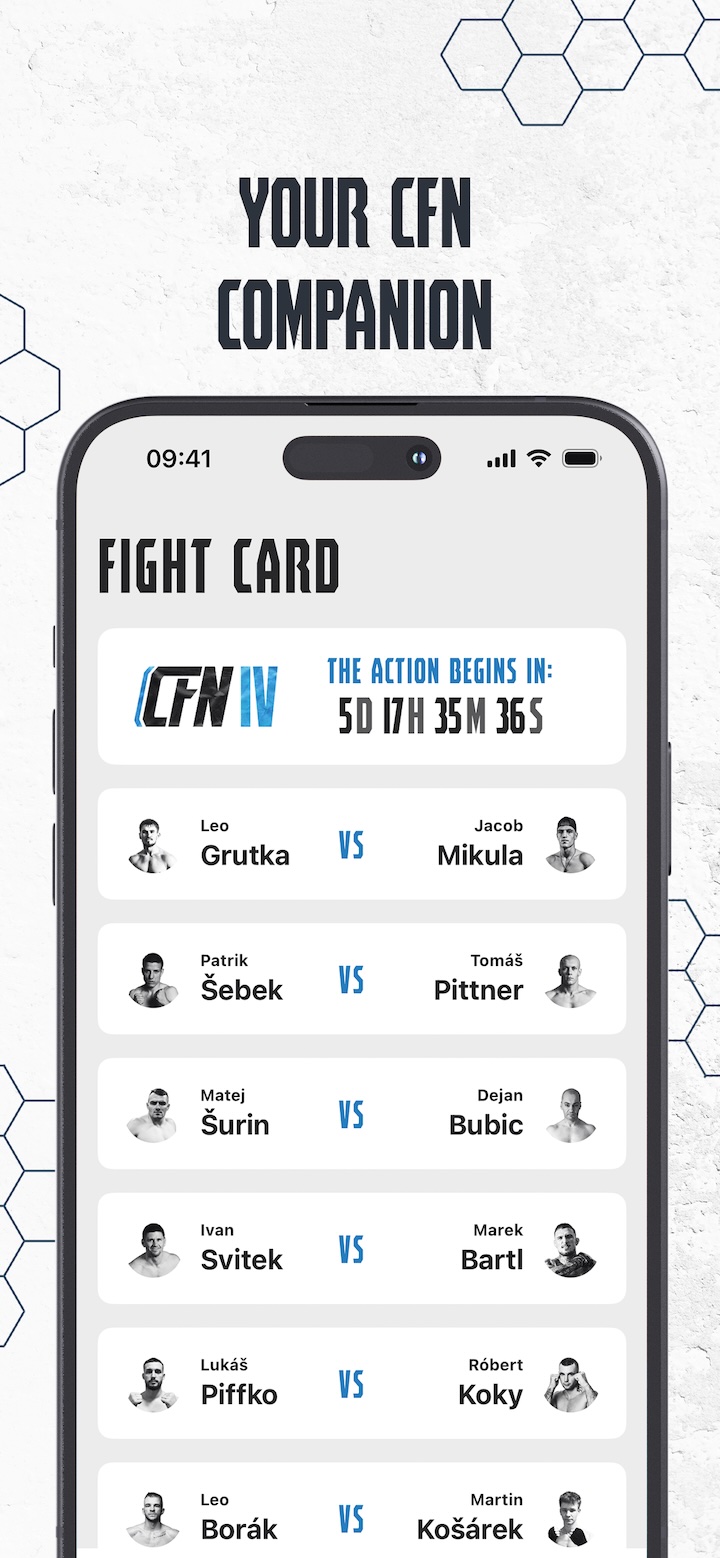 Colosseum Fight Night App screenshot 1