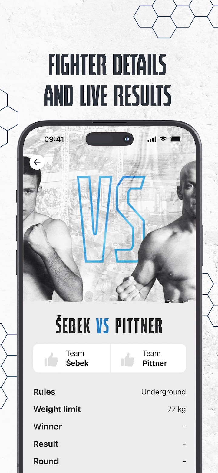 Colosseum Fight Night App screenshot 2