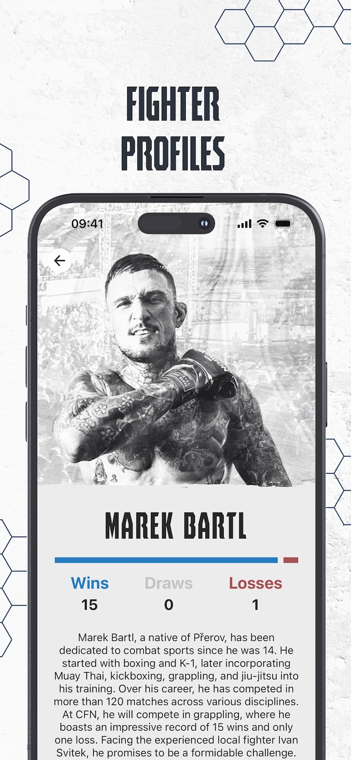 Colosseum Fight Night App screenshot 3