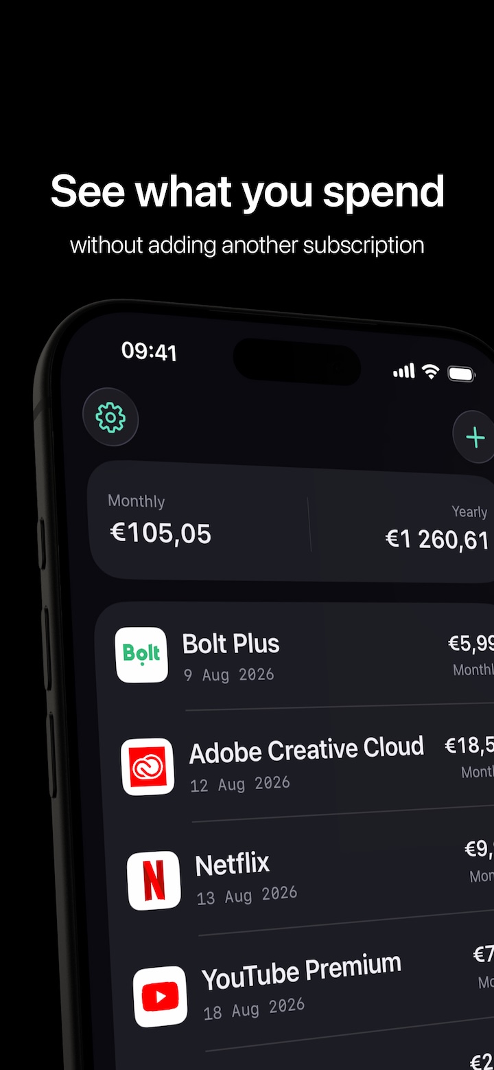 PlainSubs screenshot 1