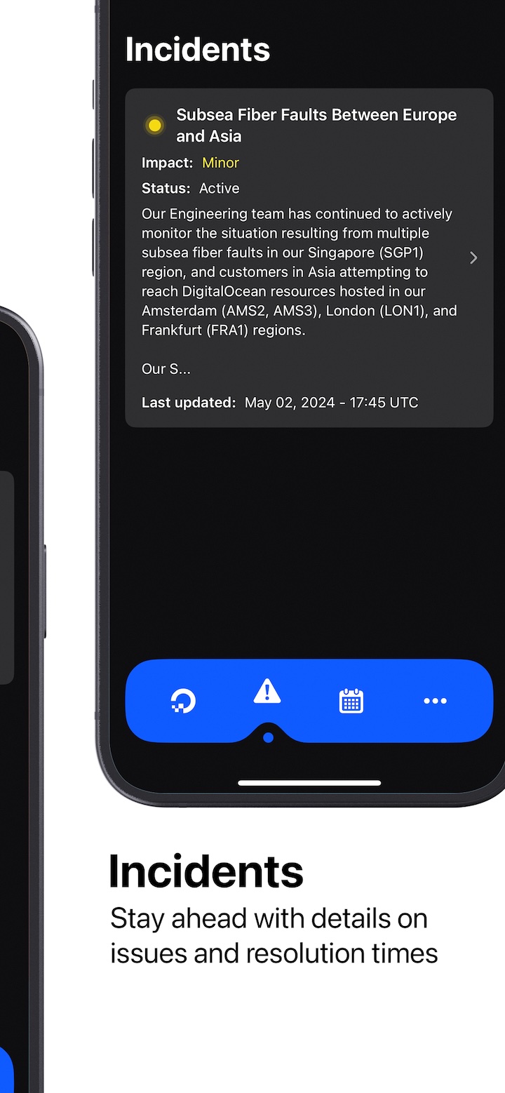Status for DigitalOcean screenshot 4